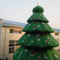 new design funny inflatable advertising model/shaped balloon/inflatable Christmas tree