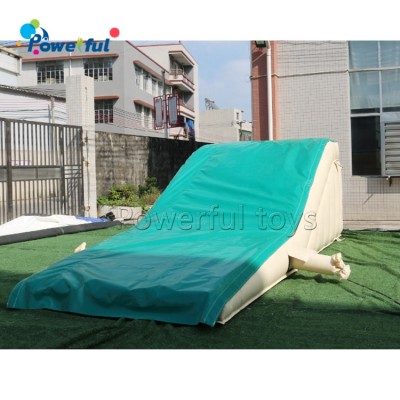 Custom Color Inflatable Landing Ramp bmx Airbag for mtb scooter tricks training protector