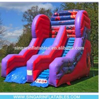 Swimming pool water slide,action air water slide prices, water park slides