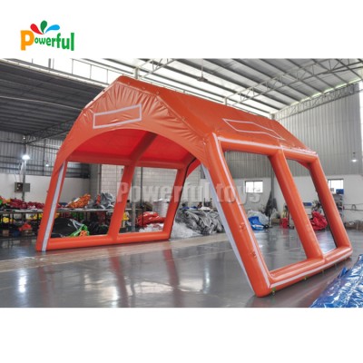 Winter Construction Inflatable Tents Customized Fast Up Work Shelter Tent