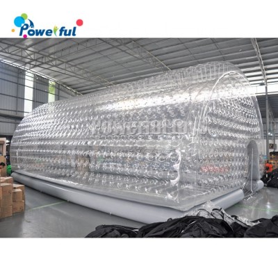 Giant inflatable pool bubble dome cover above ground pool tent for outdoor swimming pool enclosures